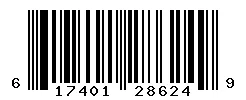 UPC barcode 617401286249