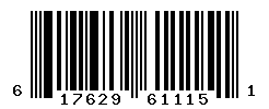 upc 617629611151 barcode image