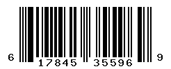 UPC barcode number 617845355969