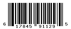 UPC barcode number 617845911295