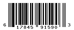 UPC barcode 617845915903