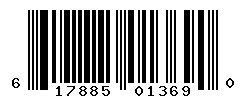 UPC barcode number 617885013690