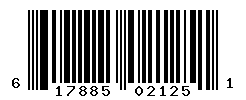 UPC barcode number 617885021251