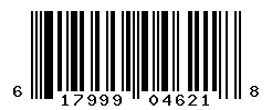 UPC barcode 617999046218
