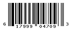 UPC barcode 617999047093