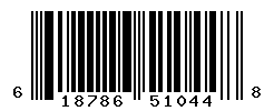 UPC barcode number 618786510448