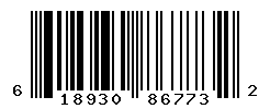 UPC barcode number 618930867732