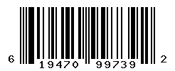 UPC 619470997392 barcode image
