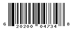 UPC barcode number 620200047348