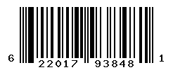 UPC barcode number 6220171938481