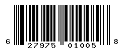UPC barcode number 627975010058