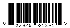 UPC barcode number 627975012915