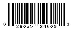 upc 628055246091 barcode image