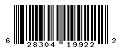 upc 628304199222 barcode image