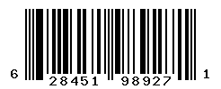 UPC barcode number 628451989271