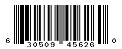 UPC barcode number 630509456260