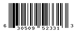 UPC barcode number 630509523313