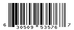 UPC barcode number 630509535767