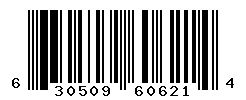 UPC barcode number 630509606214