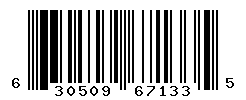 UPC barcode number 630509671335