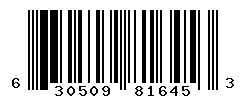 UPC barcode number 630509816453
