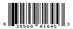 UPC 630509816453 barcode image
