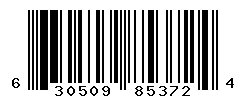 UPC barcode number 630509853724