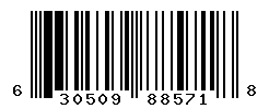 UPC barcode number 630509885718