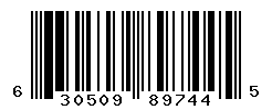 UPC barcode number 630509897445