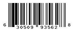 UPC 630509935628 barcode image