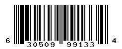UPC barcode 630509991334