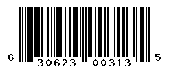 UPC barcode number 630623003135