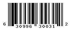 UPC 630996300312 barcode image