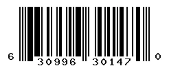 UPC 630996301470 barcode image