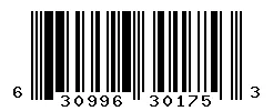 UPC barcode 630996301753
