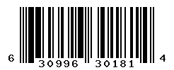 UPC barcode 630996301814