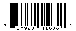 UPC barcode 630996410301