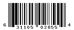 upc 631105028554 barcode image