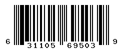 UPC barcode 631105695039