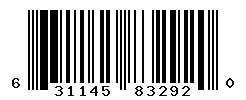 UPC barcode number 631145832920