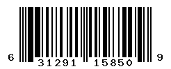 upc 631291158509 barcode image
