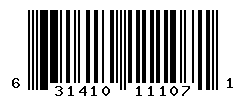 UPC barcode number 631410111071