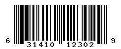 UPC barcode number 631410123029