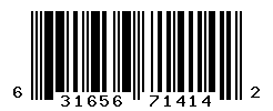 UPC barcode number 631656714142