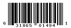 631865014941 barcode