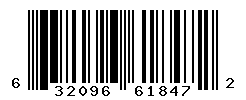 UPC barcode number 632096618472