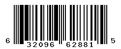 UPC barcode number 632096628815