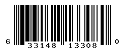 UPC barcode number 633148133080