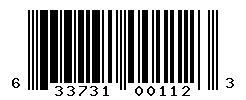 UPC barcode number 633731001123
