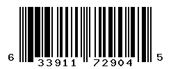 UPC barcode number 633911729045